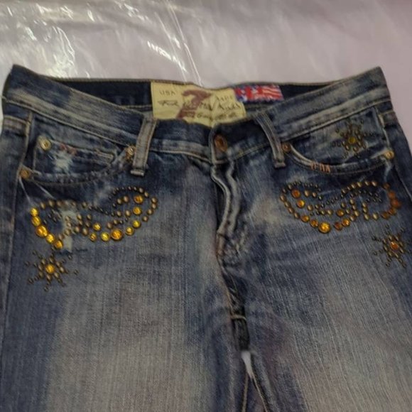 NWT 7 for All Mankind Bootcut Jeans Size 28 Inseam 33 - Picture 2 of 12